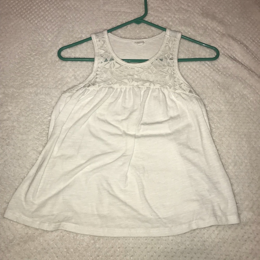 White tank top